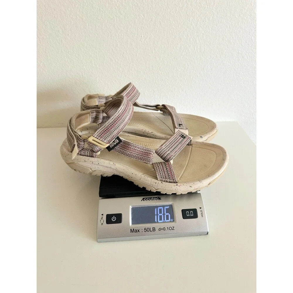 Teva X Stance Hurricane XLT2 Ivory Sport Hiking Water Sandals Camping Men's 7